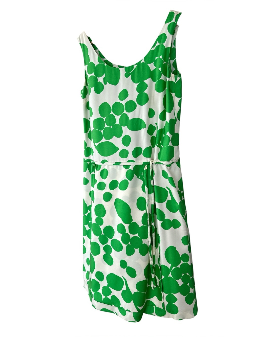 Vintage Barneys New York Abstract Print Silk Dress - Picture 4 of 11